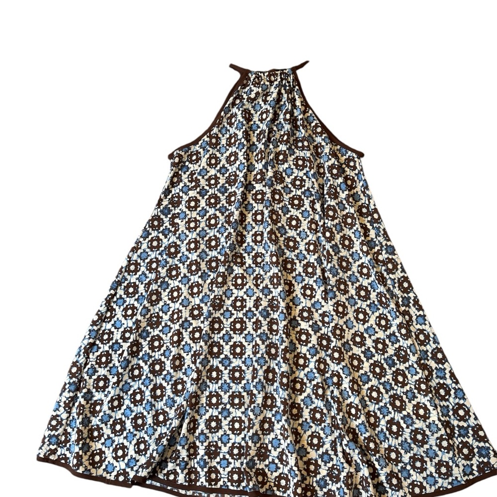 Michael Kora Floral Halter Dress